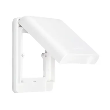 Mặt vuông có nắp che mưa IP43 chuẩn BS dùng cho công tắc, ổ cắm Panasonic WBC8981SW