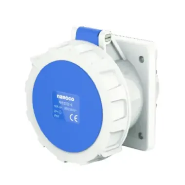 Phích cắm di động 32A-3P- 230V- 6H-IP67 Nanoco NIP0232-6