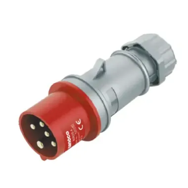 Phích cắm di động 16A-4P- 400V- 6H-IP44 Nanoco NIP014-6
