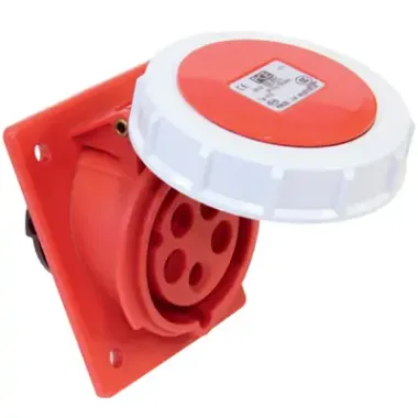 Ổ cắm âm container 32A 4P 440V 3H IP67 PCE F3242-3V
