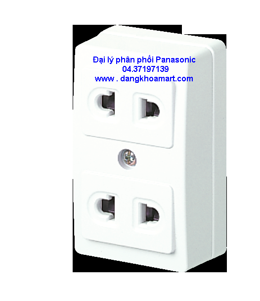 Ổ cắm đôi loại nổi WKG1092250