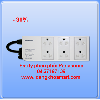 Ổ cắm có dây Panasonic WCHG-2836