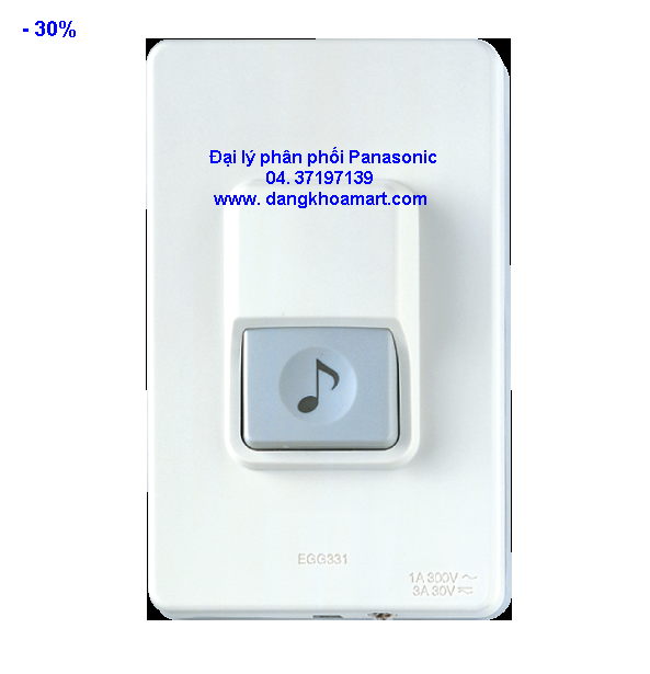 Nút nhấn chuông kín nước Panasonic EGG331