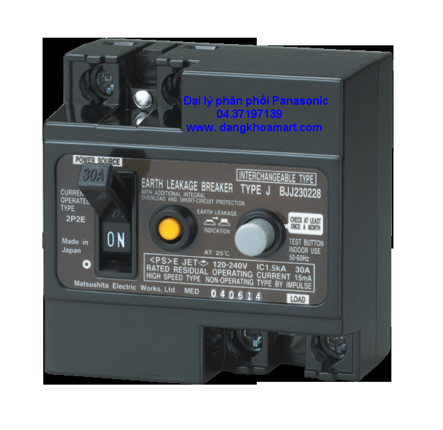 Aptomat, CB chống giật Panasonic BJJ23022-8