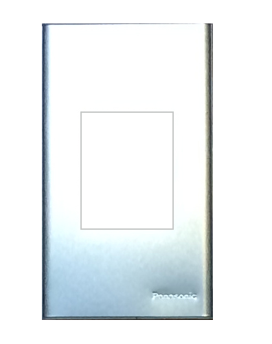 Mặt dùng ổ đơn 3 chấu nhôm WEG650290-1