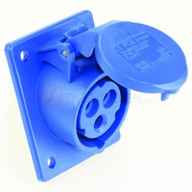 Ổ cắm gắn âm F423-6 loại nghiêng không kín nước(IP44)