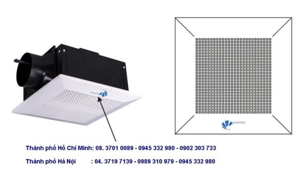 Quạt hút âm trần nối ống Nanyoo BPT10-15