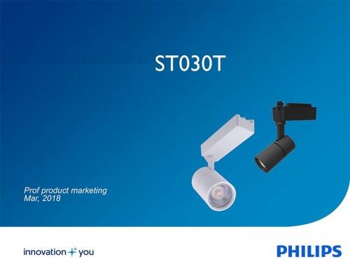 Đèn Led thanh ray 14W chiếu điểm Philips ST030T LED12 I NB WH/BK