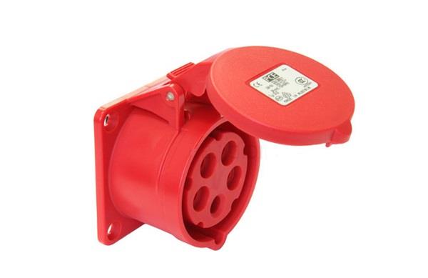 Ổ cắm gắn âm PCE F315-6 không kín nước dạng thẳng