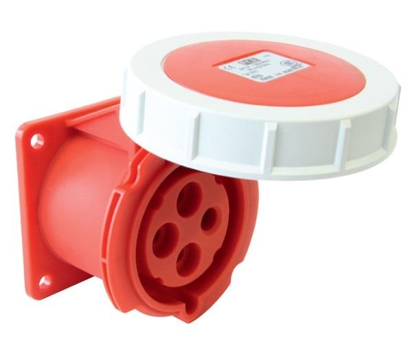 Ổ cắm gắn âm F3142-6 kín nước dạng thẳng