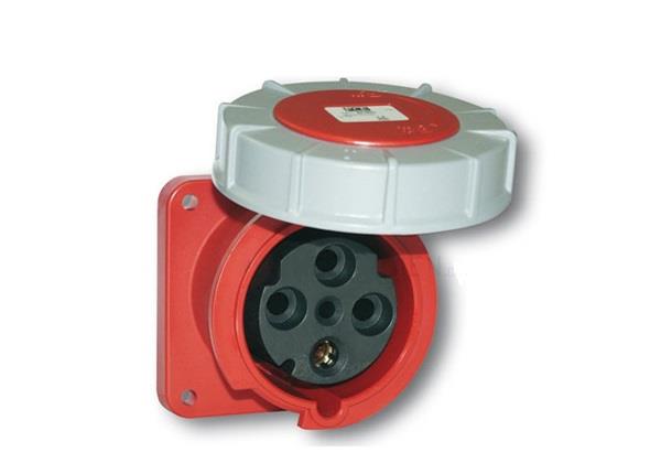 Ổ cắm gắn âm F334-6 kín nước dạng thẳng