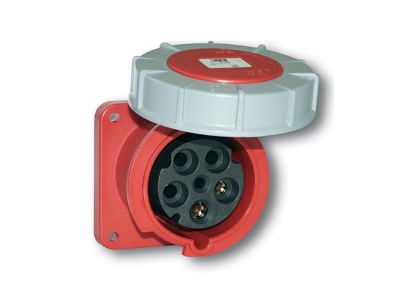 Ổ cắm gắn âm F335-6 kín nước dạng thẳng
