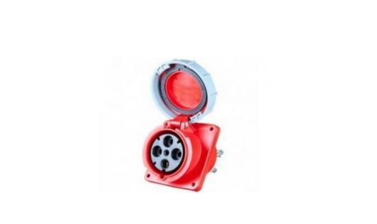 Ổ cắm gắn âm F434-6FC kín nước dạng nghiêng