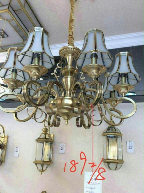 Đèn Chùm Đồng Ø800mm