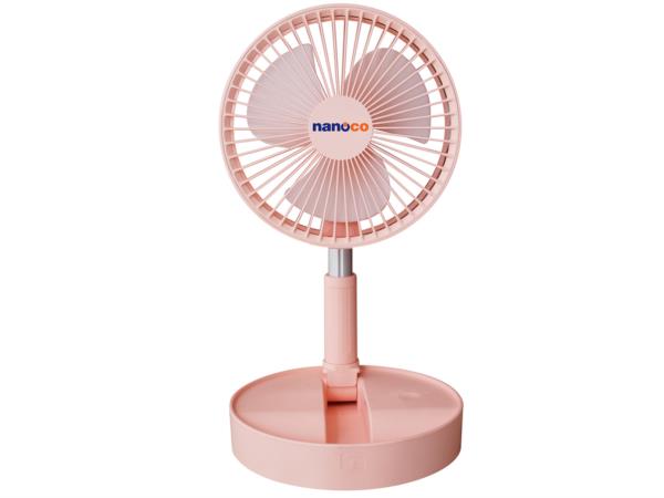 Quạt Sạc Điện Gấp Gọn Mini Nanoco NFF1617