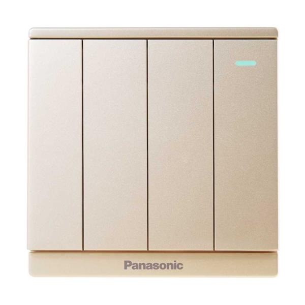 Công Tắc 4 đảo chiều Moderva Vàng ánh kim WMF518MYZ-1VN