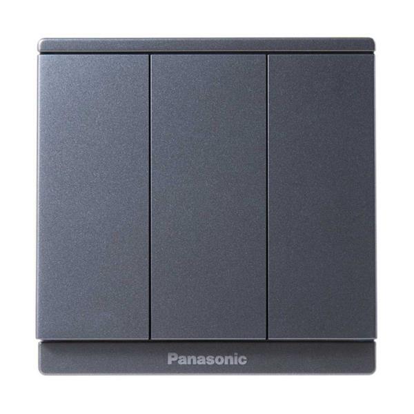 Công Tắc 3 Moderva xám ánh kim WMF505MYH-VN