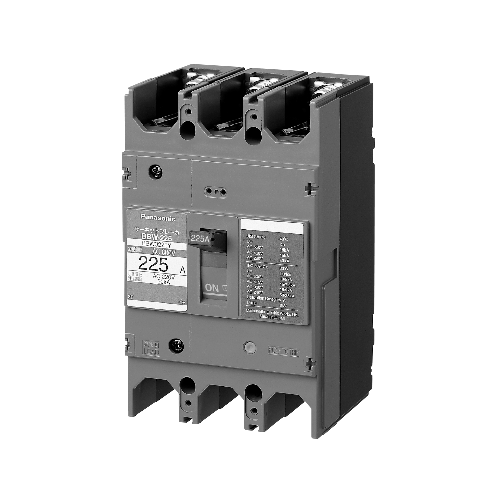 Aptomat, CB 3 cực 225A BBW3225KY