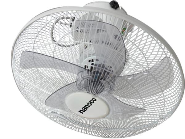 Quạt đảo trần Nanoco NOF1609 (Màu Xám Trắng)