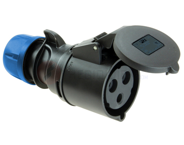 Ổ cắm nối F213-6Eco PCE 3P + E 16A 6H IP44