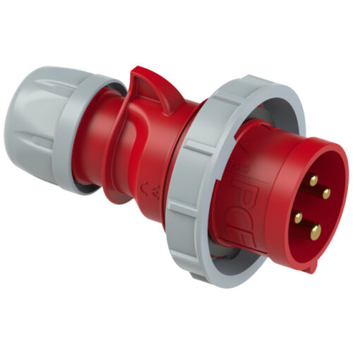 Phích cắm di động F0142-6 loại kín nước 16A 4P 400V 6H IP67