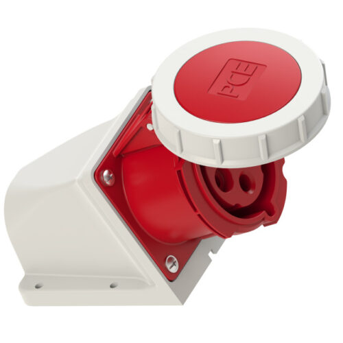 F1242-6 Ổ cắm nổi loại kín nước 32A 4P 400V 6H IP67