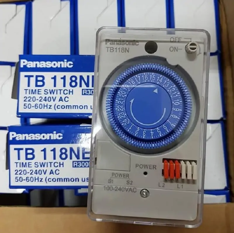 Công tắc đồng hồ hẹn giờ Panasonic TB118NE7V chính hãng, giá tốt tại Đăng Khoa Mart