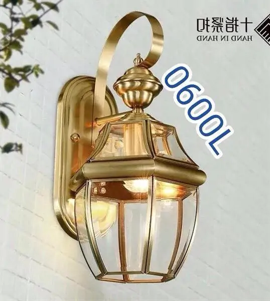 Đèn treo tường bằng đồng 0600L