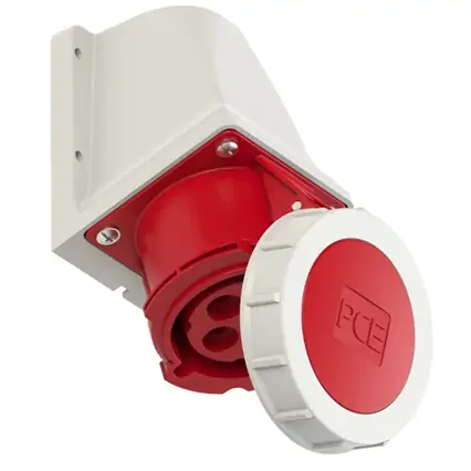 Ổ cắm nổi 32A 4P 440V 3H IP67 PCE F1242-3V