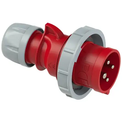 Phích cho container 32A 4P 440V 3H IP67 PCE F0242-3V