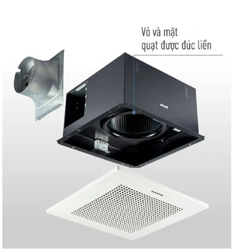 Quạt hút thông gió âm trần Panasonic FV32CH9 thiết kế hiện đại, vận hành êm ái