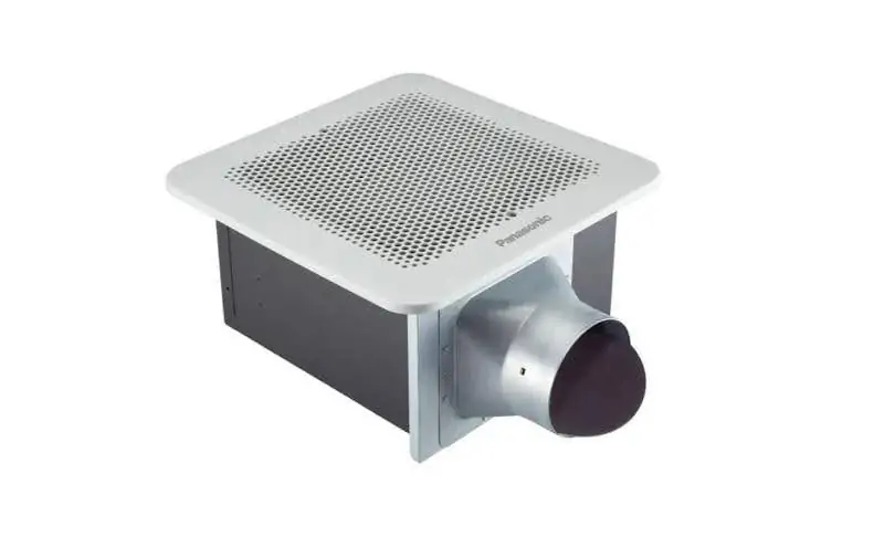 Quạt hút thông gió âm trần Panasonic FV38CD8 thiết kế sang trọng, vận hành êm ái