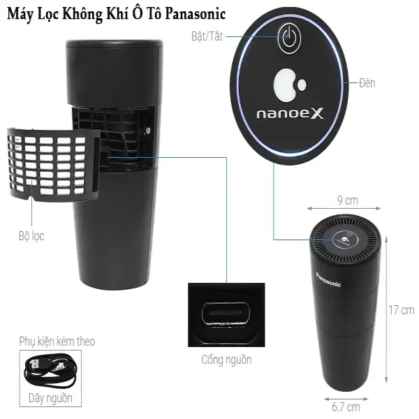 Máy lọc không khí Panasonic chính hãng tại Thương mại Đăng Khoa