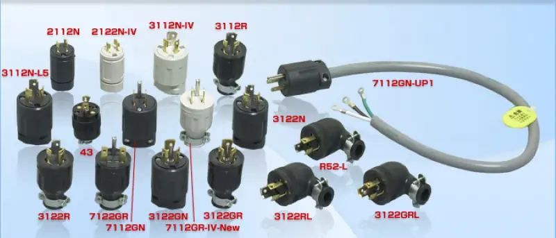 Ổ cắm phích cắm công nghiệp Meikosha