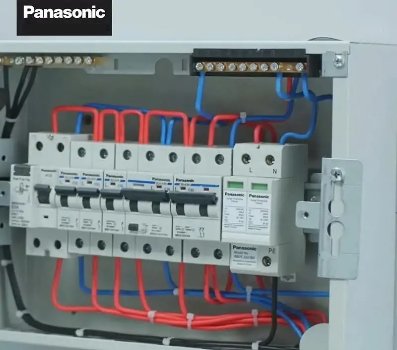 thiết bị đ&oacute;ng cắt Panasonic ch&iacute;nh h&atilde;ng